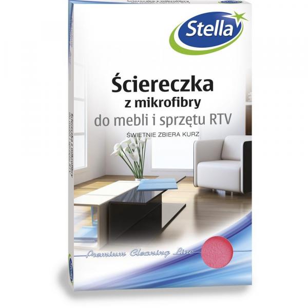 Stella ściereczka do mebli i sprzętu RTV mikrofibra