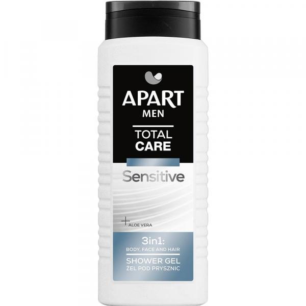 Apart Men żel pod prysznic 3w1 500ml Total Care Sensitive
