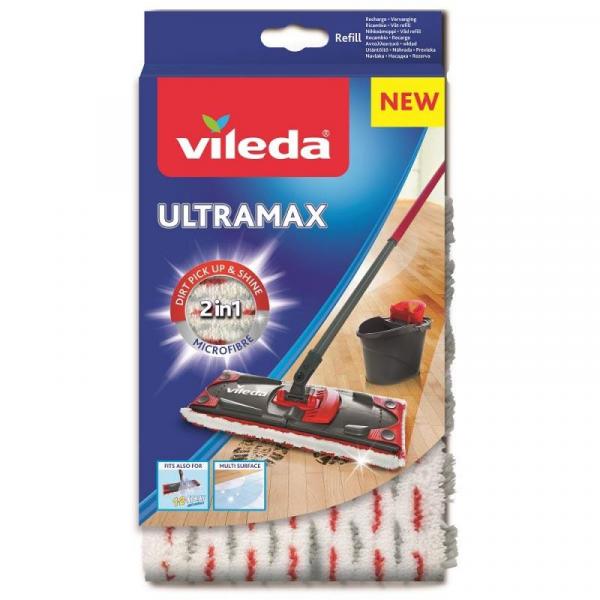 Vileda Ultramax mikrofibra wkład do mopa płaskiego