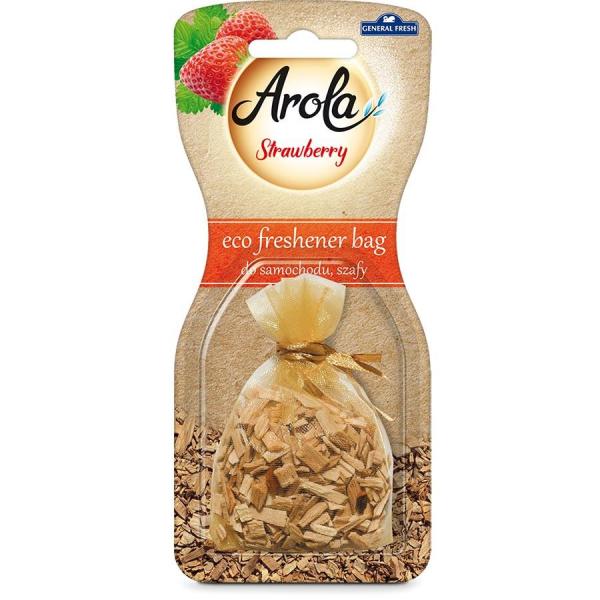 General Fresh Arola Eco Bag odświeżacz samochodowy woreczek Strawberry 