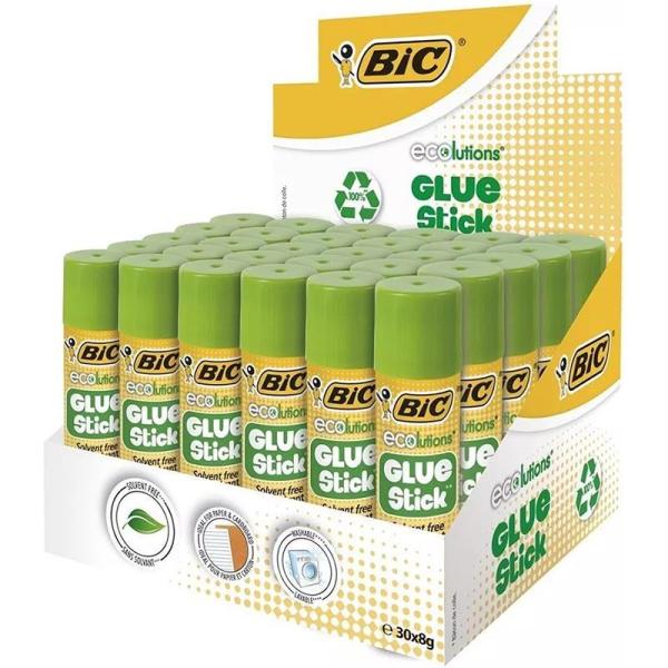 BIC klej w sztyfcie Ecolutions 8g 30 sztuk
