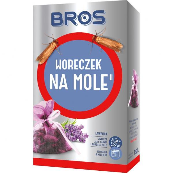 Bros woreczek na mole lawendowy