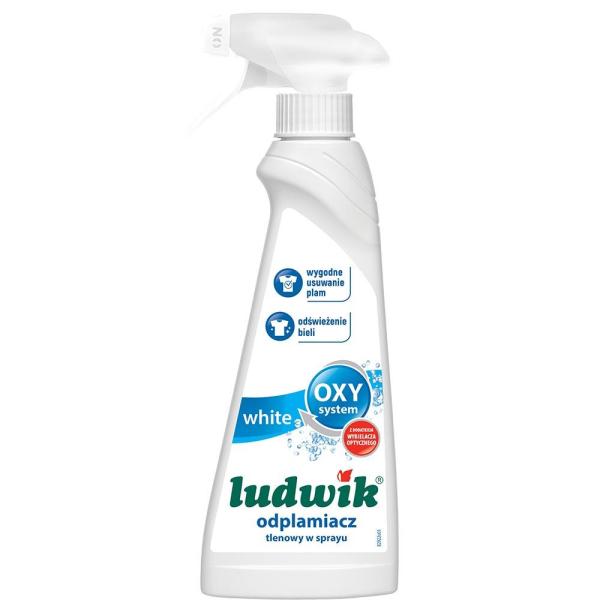 Ludwik odplamiacz w sprayu tlenowy White 250ml
