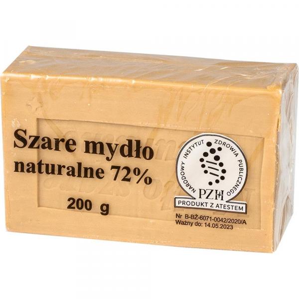 Szare mydło naturalne do prania i mycia 200g