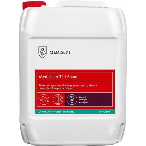 Mediclean 311 Foam pianka do mycia sanitariatów 5L Czarne Winogrona