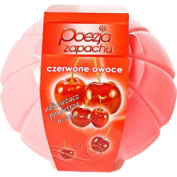 Poezja ufo odświeżacz żelowy 150g czerwone owoce