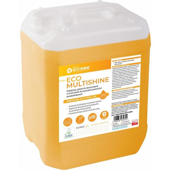 Eco Shine Eco Multishine 5L pianka do czyszczenia powierzchni