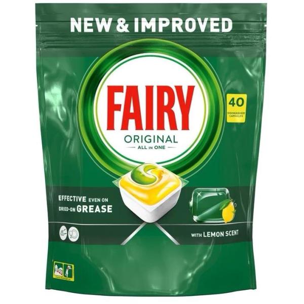 Fairy Original kapsułki do zmywarek 40 szt lemon
