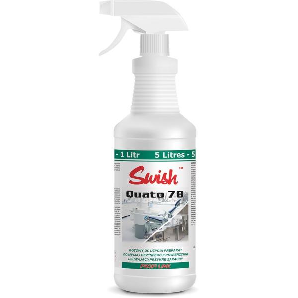 Swish Quato 78 Plus 1L spray do dezynfekcji medycznej
