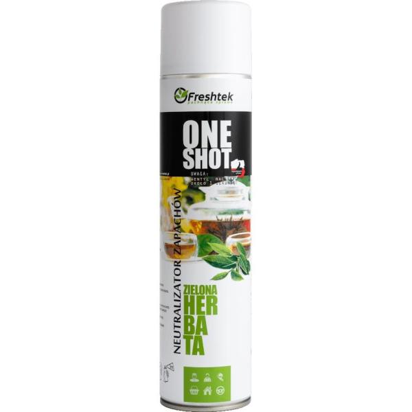 Freshtek One Shot neutralizator powietrza 600ml Zielona Herbata