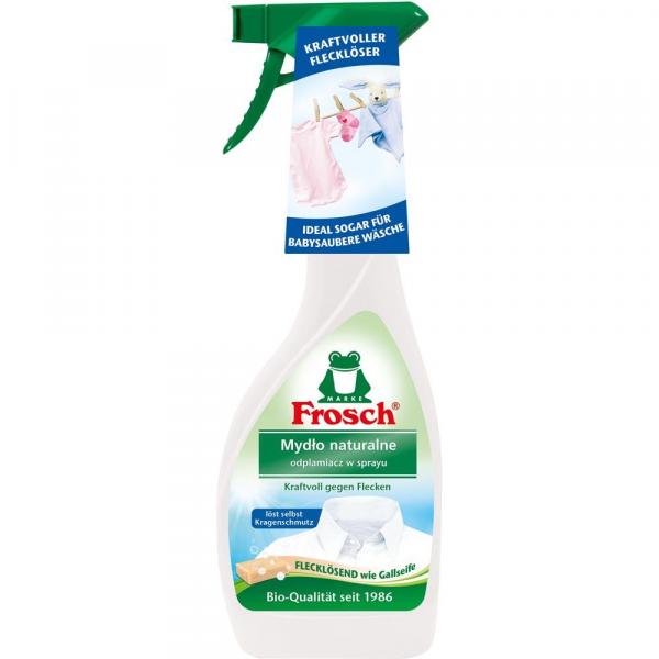 Frosch odplamiacz do tkanin w sprayu 500ml Naturalne Mydło
