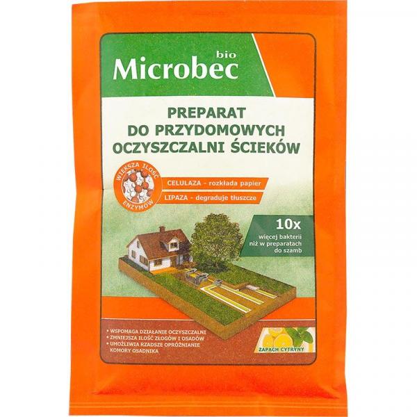 Microbec Bio preparat do przydomowych oczyszczalni ścieków 35g saszetka