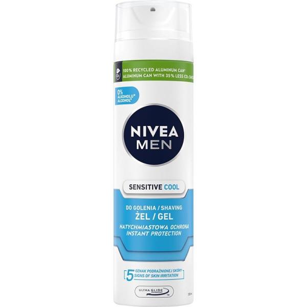 Nivea Men Sensitive Cool żel do golenia 200ml
