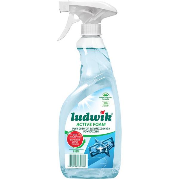 Ludwik do zatłuszczonych powierzchni 600ml Active Foam
