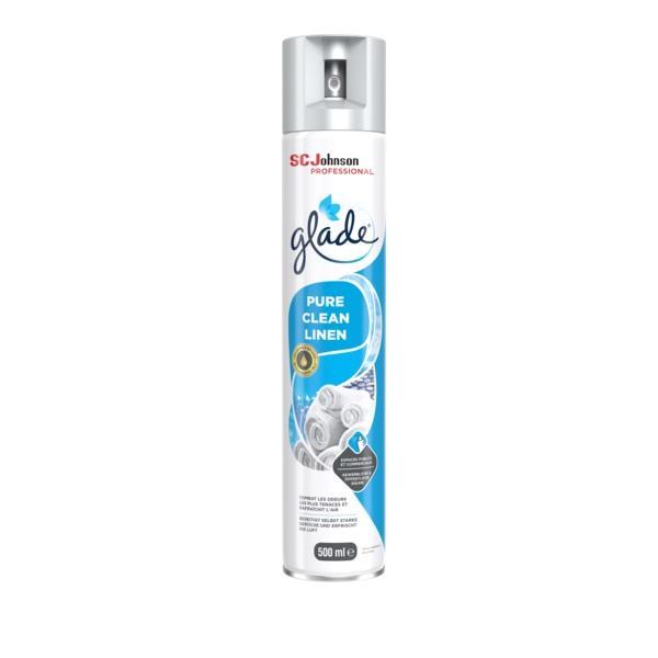 Glade Pure Clean Linen odświeżacz powietrza spray 500ml