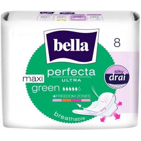 Bella Perfecta Ultra Maxi Green 8szt. podpaski higieniczne